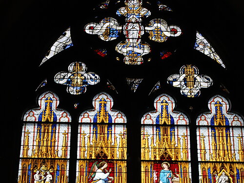 Richter-Fenster von Gerhard Richter aus dem Kölner Dom
